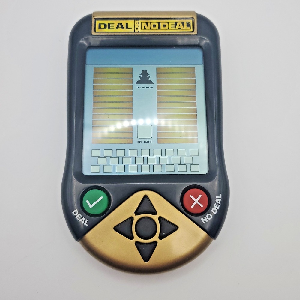 Deal or No Deal Electronic IRWIN Toy Handheld Game 2006 Tested & Works